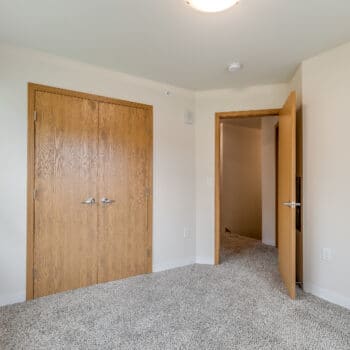 in unit amenities in townhomes, townhomes closets, geneseo townhomes